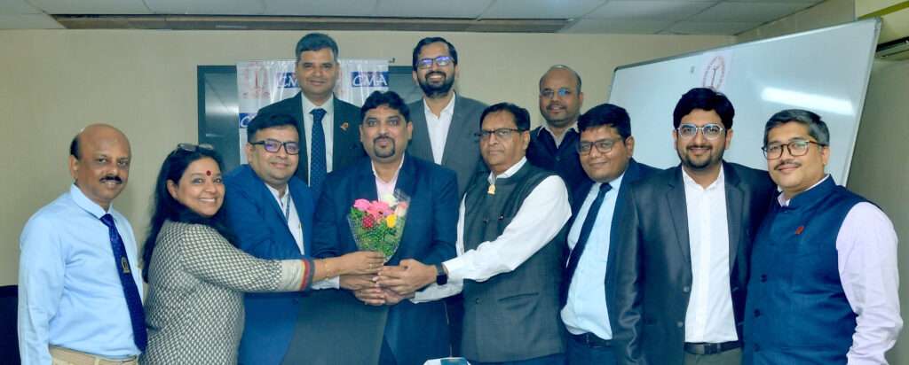 Felicitation of CMA Arindam Goswami, Newly Elected Vice Chairman WIRC