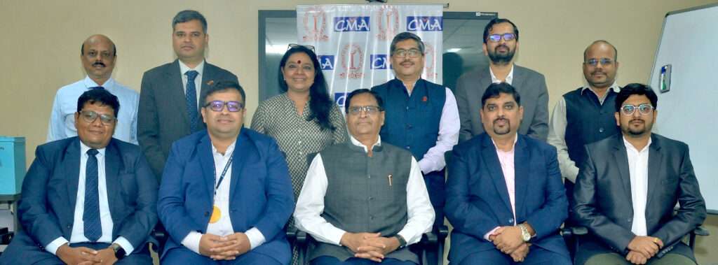- CMA Ashwin Dalwadi, President ICMAI along with New Office Bearers of WIRC & CCMs & RCMs.