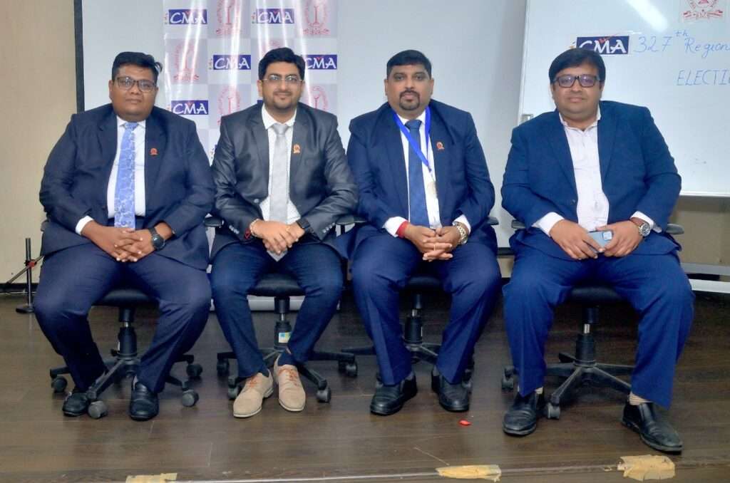 Newly elected office Bearers of ICMAI-WIRC